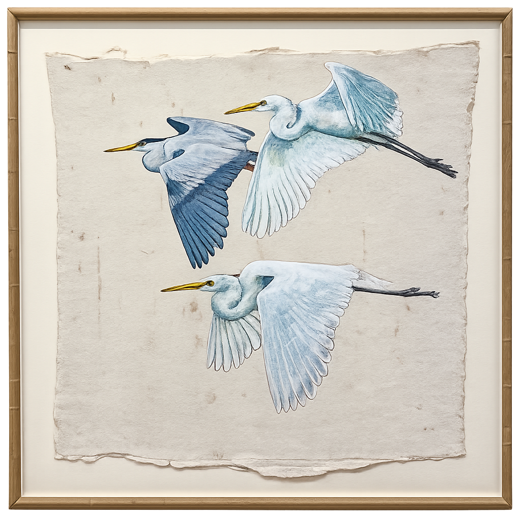 Great White Egrets